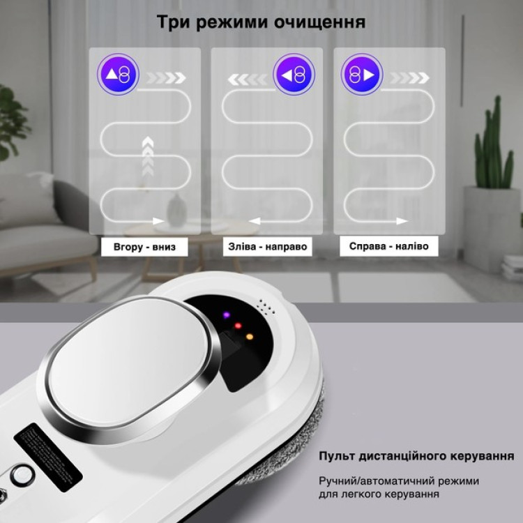 Три режими очищення